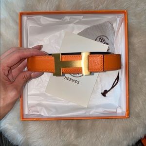 Reversible Hermès belt- 38 MM